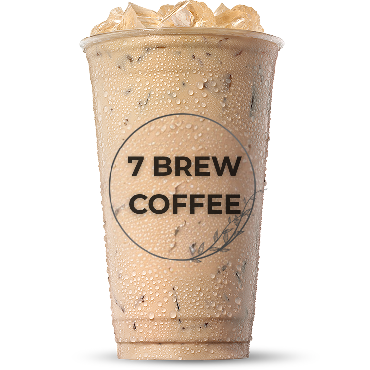 blondie with caramel and vanilla breve