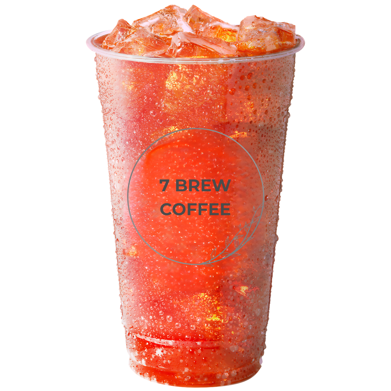 Strawberry 7 energy with
strawberry syrups